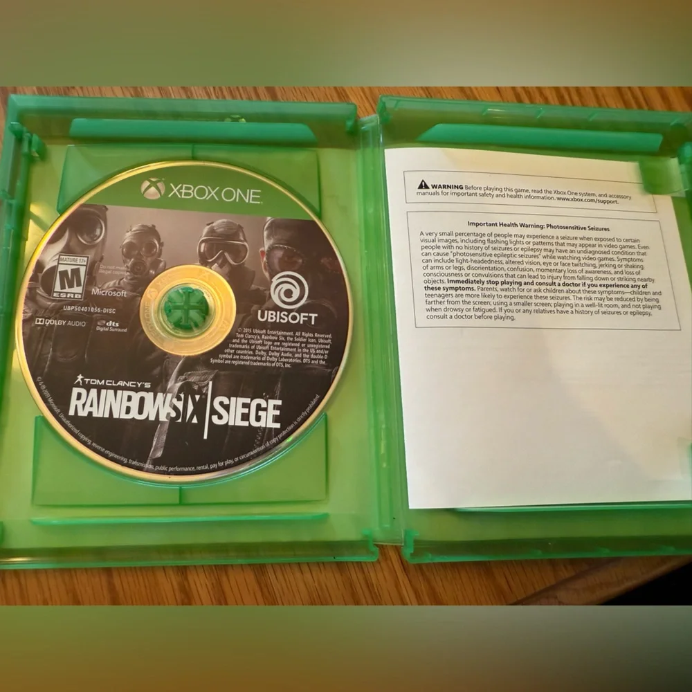 Tom Clancy's Rainbow Six Siege Xbox One Game